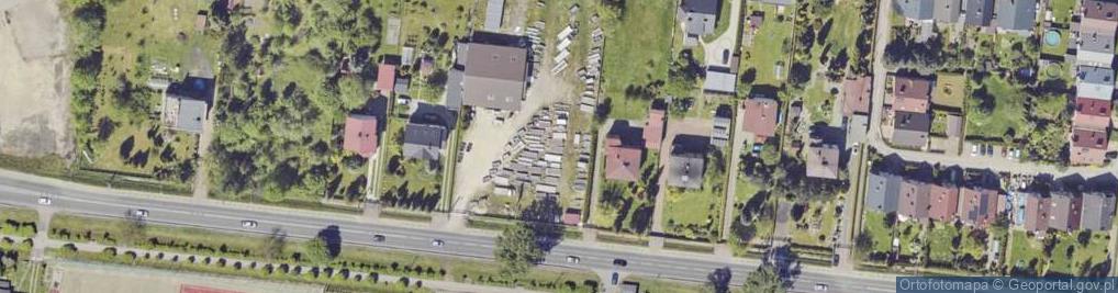 Zdjęcie satelitarne Warszawska ul.
