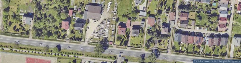 Zdjęcie satelitarne Warszawska ul.