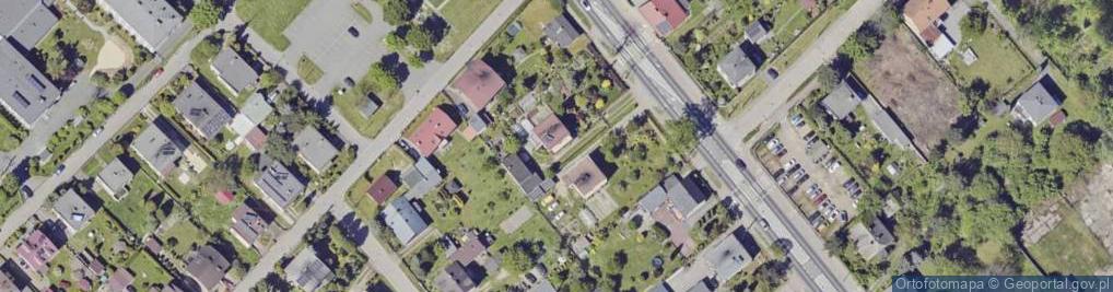 Zdjęcie satelitarne Warszawska ul.
