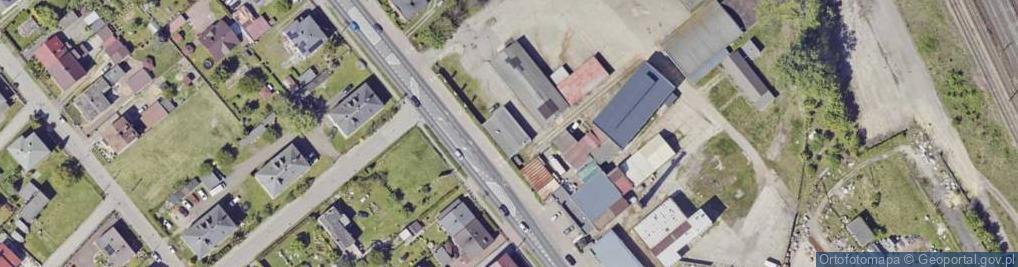 Zdjęcie satelitarne Warszawska ul.