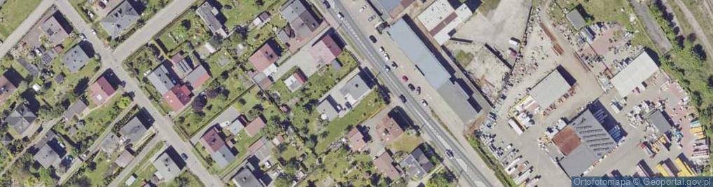 Zdjęcie satelitarne Warszawska ul.