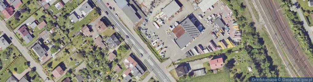 Zdjęcie satelitarne Warszawska ul.