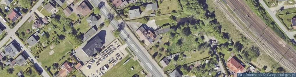 Zdjęcie satelitarne Warszawska ul.
