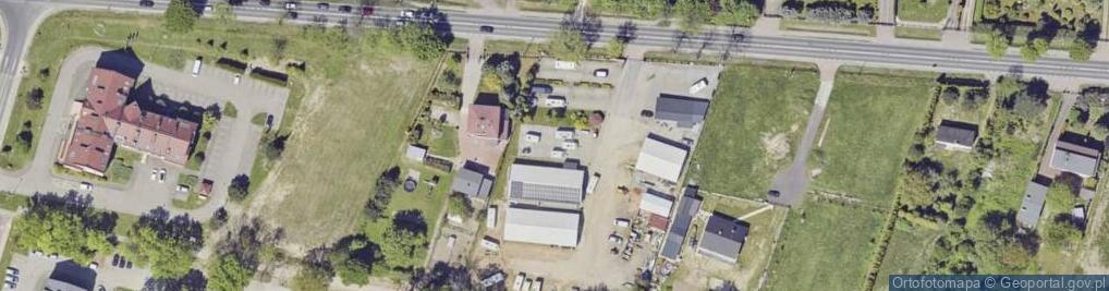 Zdjęcie satelitarne Warszawska ul.