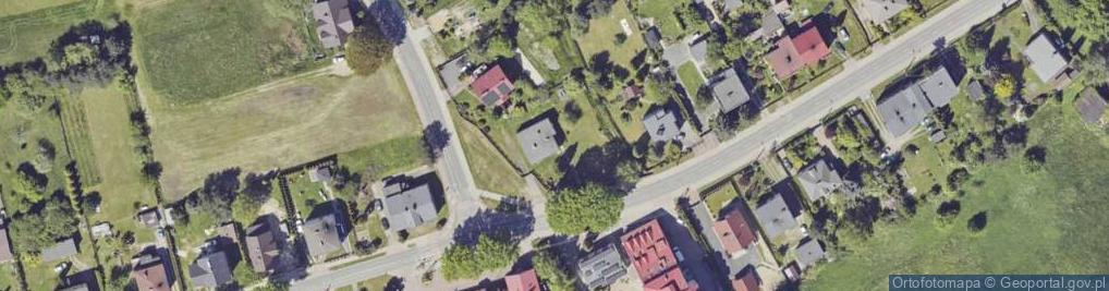 Zdjęcie satelitarne Wawelska ul.