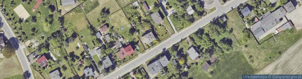 Zdjęcie satelitarne Wawelska ul.