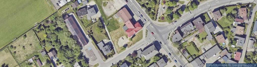 Zdjęcie satelitarne Wawelska ul.