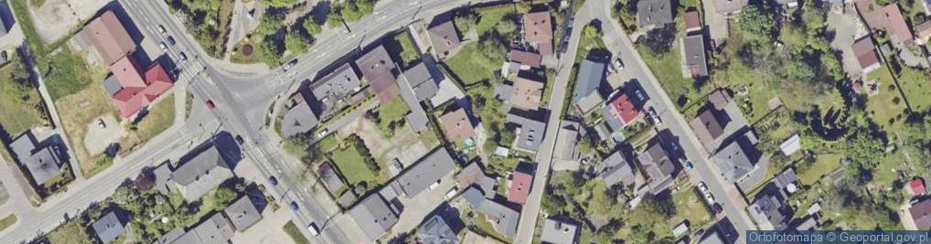 Zdjęcie satelitarne Wawelska ul.