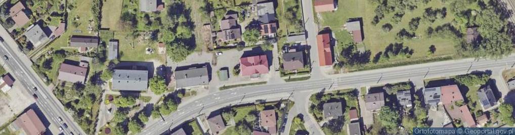 Zdjęcie satelitarne Wawelska ul.