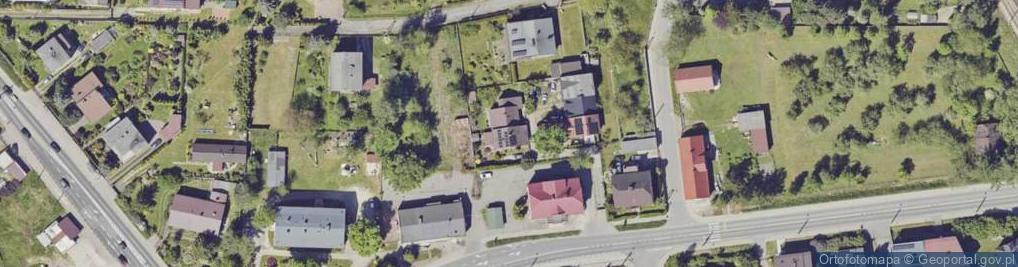 Zdjęcie satelitarne Wawelska ul.