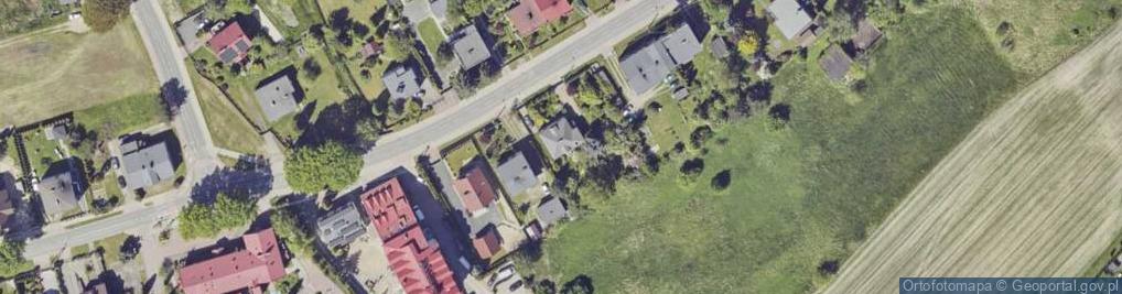 Zdjęcie satelitarne Wawelska ul.