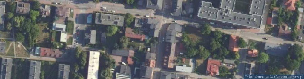 Zdjęcie satelitarne Warszawska ul.