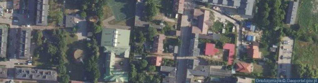 Zdjęcie satelitarne Warszawska ul.