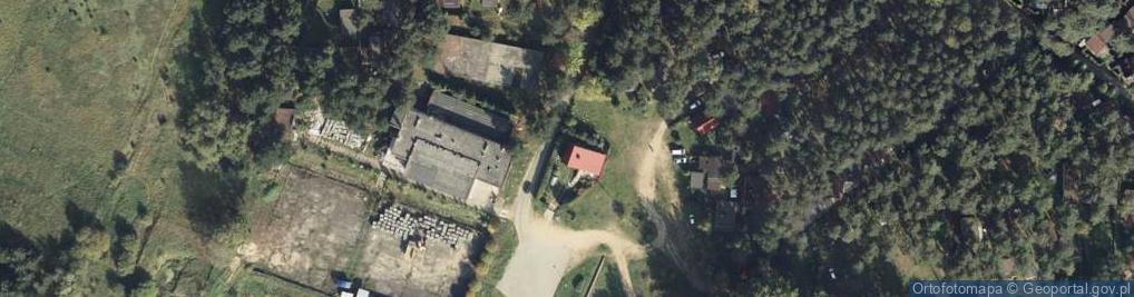 Zdjęcie satelitarne Wakacyjna ul.