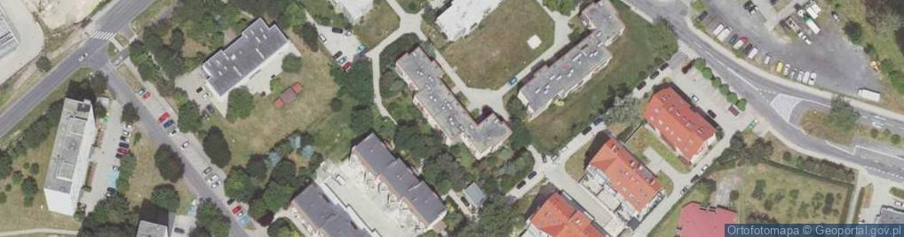 Zdjęcie satelitarne Wańkowicza Melchiora ul.