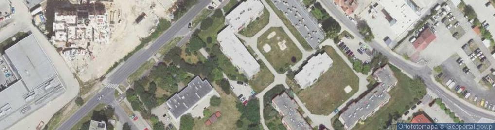 Zdjęcie satelitarne Wańkowicza Melchiora ul.