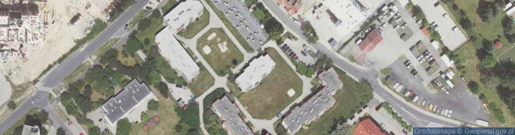 Zdjęcie satelitarne Wańkowicza Melchiora ul.