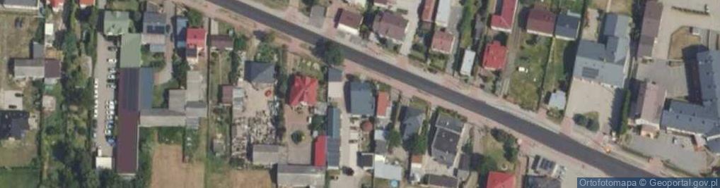 Zdjęcie satelitarne Warszawska ul.