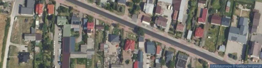 Zdjęcie satelitarne Warszawska ul.