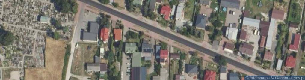 Zdjęcie satelitarne Warszawska ul.