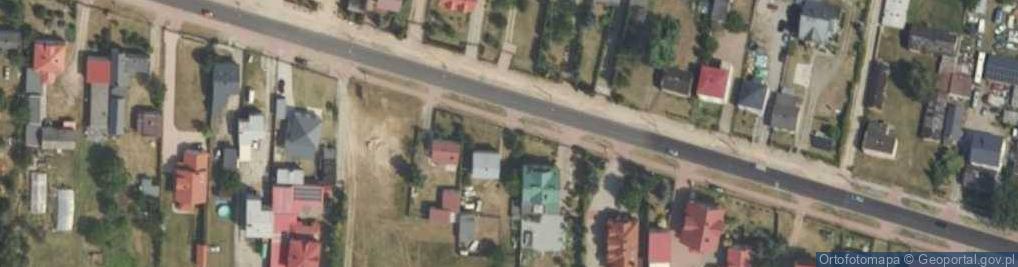 Zdjęcie satelitarne Warszawska ul.