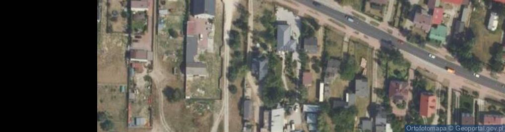 Zdjęcie satelitarne Warszawska ul.