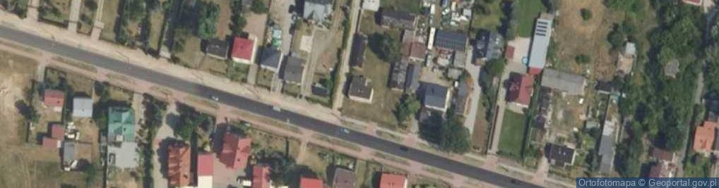 Zdjęcie satelitarne Warszawska ul.