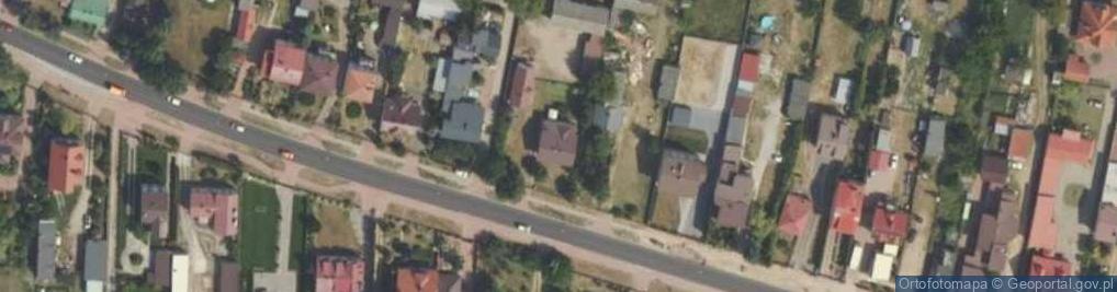 Zdjęcie satelitarne Warszawska ul.