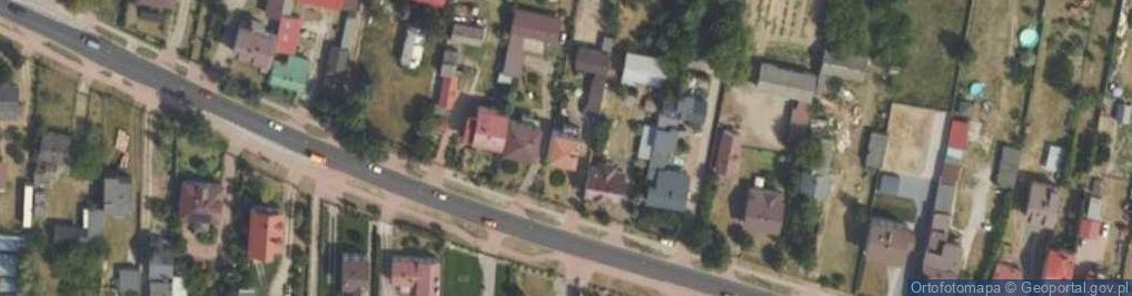 Zdjęcie satelitarne Warszawska ul.