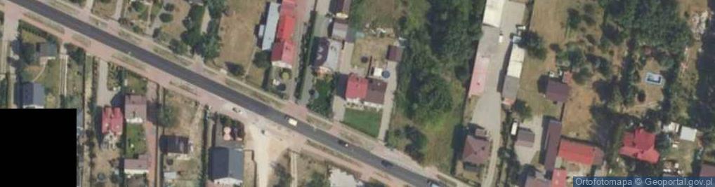 Zdjęcie satelitarne Warszawska ul.