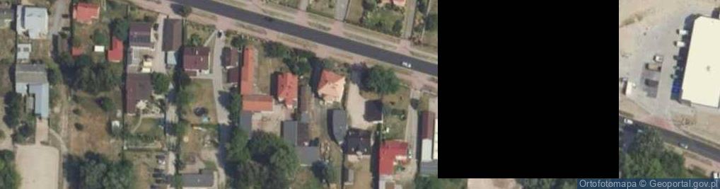 Zdjęcie satelitarne Warszawska ul.