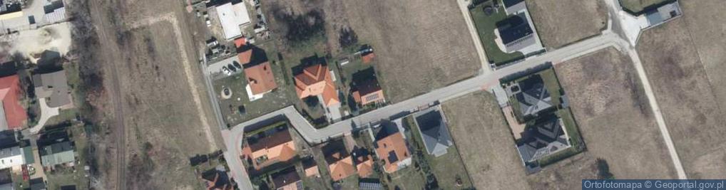 Zdjęcie satelitarne Wakacyjna ul.