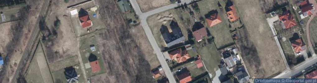 Zdjęcie satelitarne Wakacyjna ul.