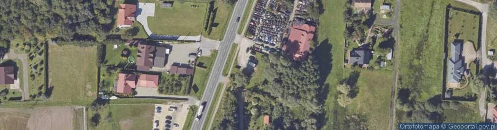 Zdjęcie satelitarne Warszawska ul.