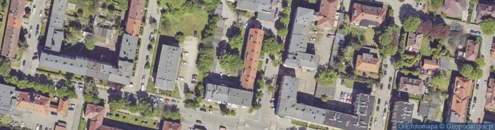 Zdjęcie satelitarne Wallisa Łukasza ul.