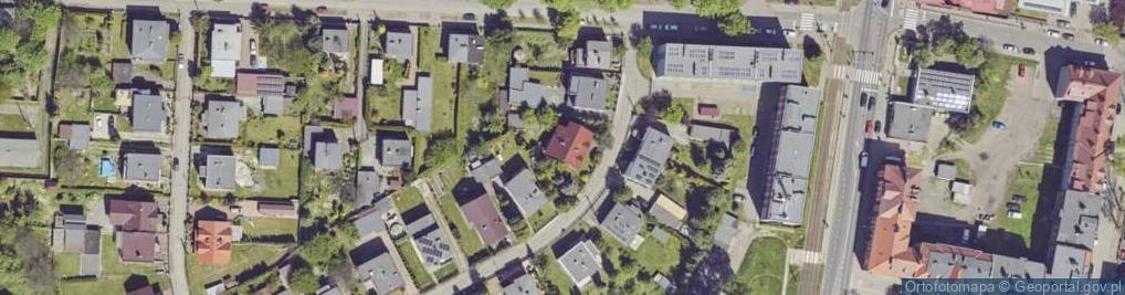 Zdjęcie satelitarne Warzywna ul.