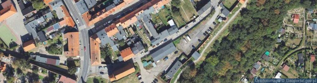 Zdjęcie satelitarne Wałowa ul.