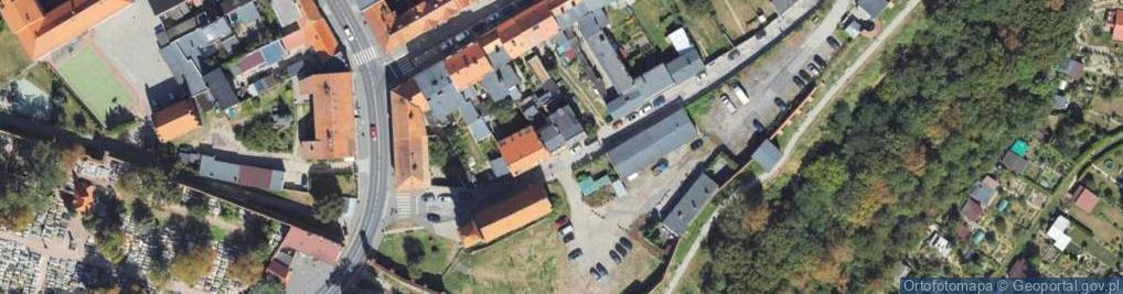 Zdjęcie satelitarne Wałowa ul.