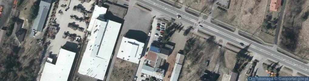 Zdjęcie satelitarne Warszawska ul.