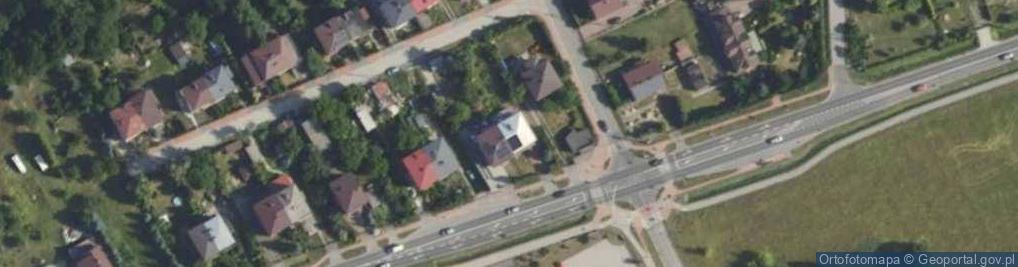 Zdjęcie satelitarne Warszawska ul.