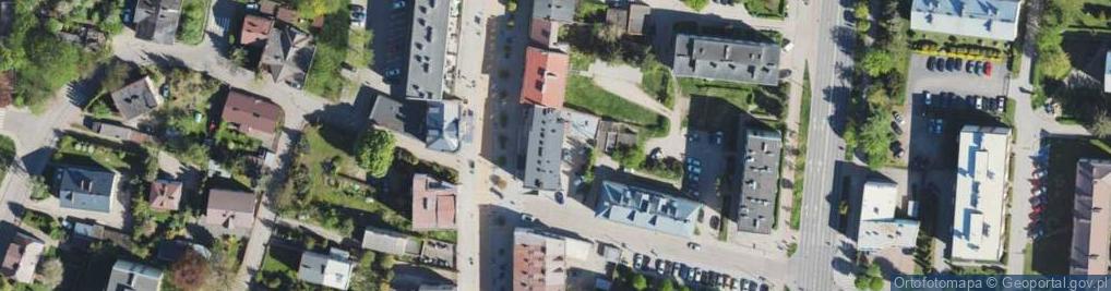 Zdjęcie satelitarne Warszawska ul.