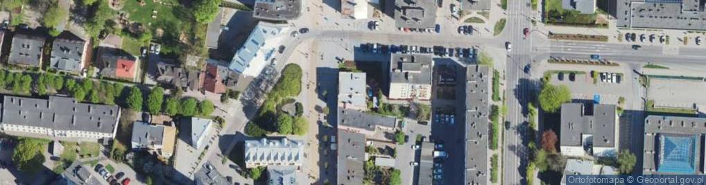 Zdjęcie satelitarne Warszawska ul.