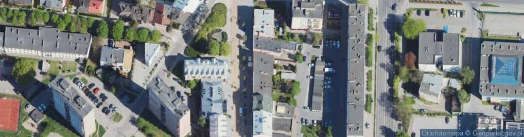 Zdjęcie satelitarne Warszawska ul.