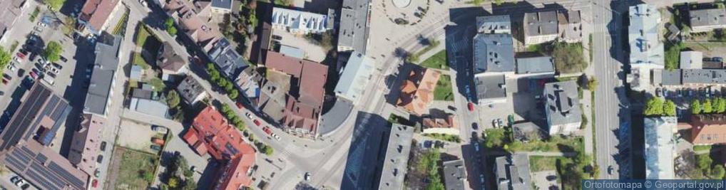 Zdjęcie satelitarne Warszawska ul.