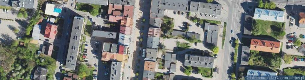 Zdjęcie satelitarne Warszawska ul.