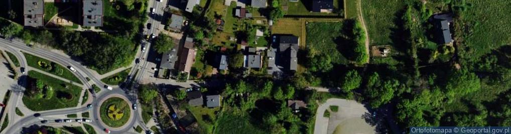Zdjęcie satelitarne Wąska ul.