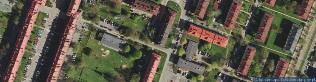 Zdjęcie satelitarne Waryńskiego Ludwika ul.