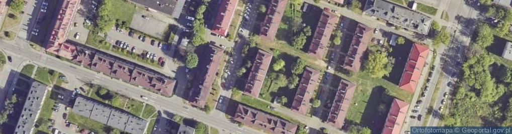 Zdjęcie satelitarne Waryńskiego Ludwika ul.