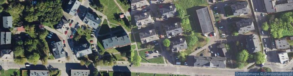 Zdjęcie satelitarne Warszawska ul.