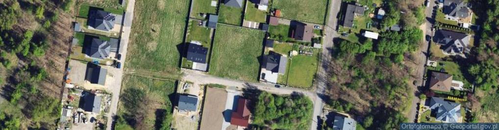 Zdjęcie satelitarne Wakacyjna ul.